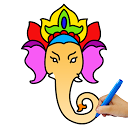تنزيل Lord Ganesha Paint, Ganesha Coloring Pict التثبيت أحدث APK تنزيل