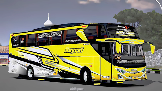 Mod Bussid Bus Asyrof Maudi