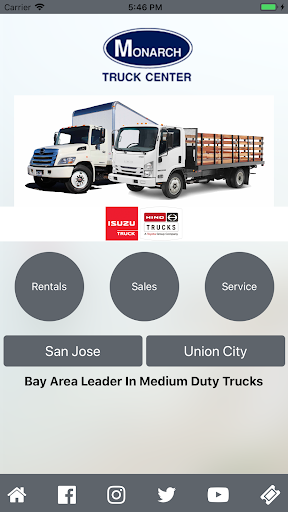 Android application Monarch Truck Center screenshort