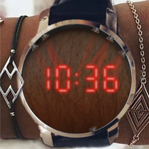 Hollow Man Tone2 Clock Skin