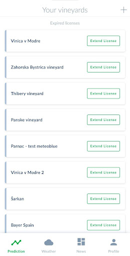 Android application Vitiport screenshort