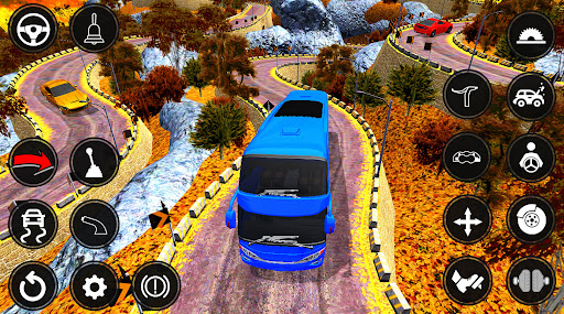 Speed Bus Driving Games 3D Screen 3