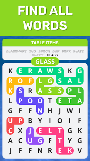 Word Search Puzzle Game Screen 2