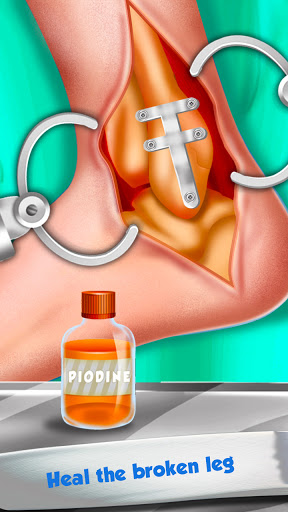 Foot Surgery Doctor Care:Free Offline Doctor Games apkpoly screenshots 2
