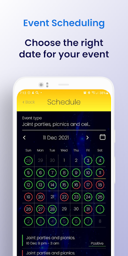 Astrology and Horoscope App. A Screen 3