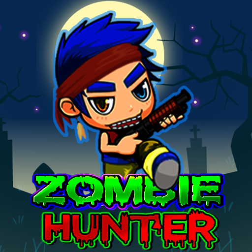 Zombie hunter : Run and shoot logo