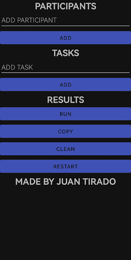 Android application Task Assigner screenshort