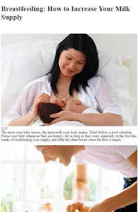 Breastfeeding to Increase Milk