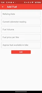 Bike mileage & fuel tracker