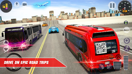 Bus Simulator Coach Bus Games android2mod screenshots 6