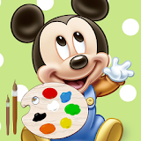 Color kids: Disney Colouring icon