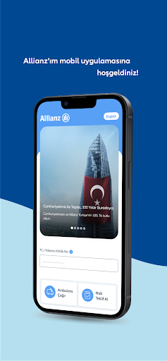 Android application Allianz'ım screenshort