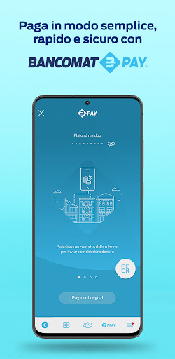 Android application BANCOMAT Pay screenshort