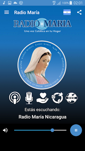 Radio Maria Nicaragua Screen 2