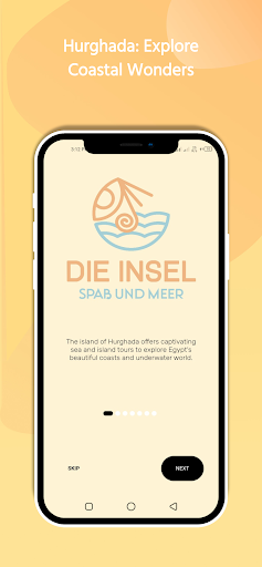Android application Die Insel Hurghada screenshort