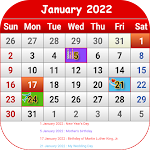 US Calendar 2022 Apk
