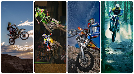 Motocross Motocycle Wallpaper Screen 3