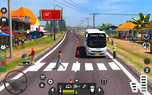 Public Coach Driving Simulator: Bus Games 3D screenshots 11