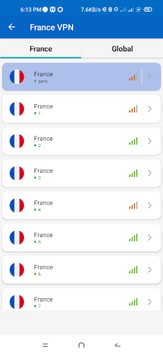 France VPN - Fast & Secure Screen 2