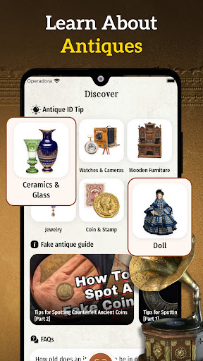 Screenshot of Antique Identifier & Appraisal