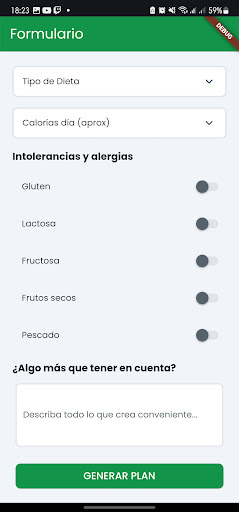 DietIA - Dietas Personalizadas Screen 2