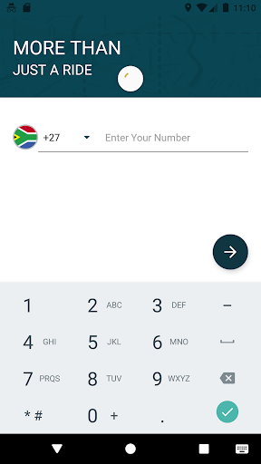 Android application Taxi Ryd Driver screenshort