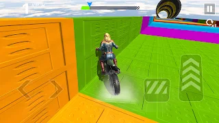 Moto Racing 3D Super Heroes - Screenshot 2