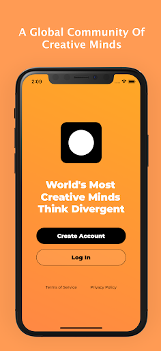 Android application Think Divergent screenshort