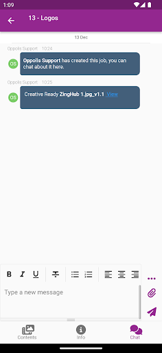 ZingHub Screen 3