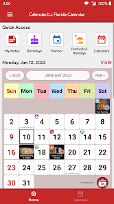 Florida Calendar 2022  screenshots 1