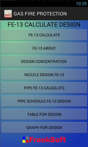 Gas Fire Protection Design