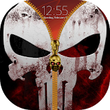Skull Zipper Lock Screen icon