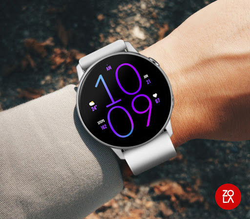 Purple Light Watch Face Screen 3