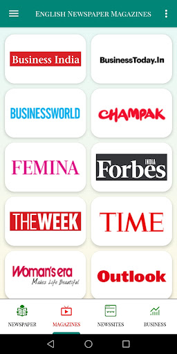 English Newspaper Screen 2