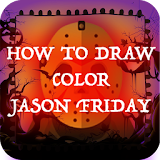 How To Draw Color Jason Killer Friday The 13th icon