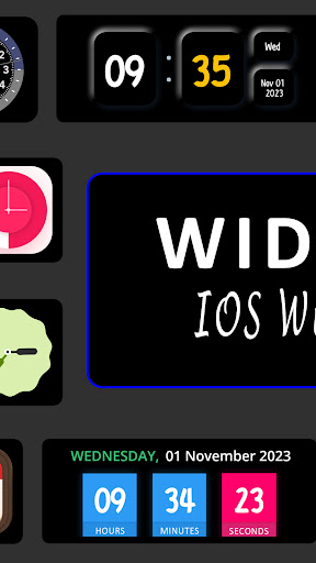 Widget IOS - Clock Widgets Screen 3