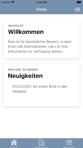 HelpPilot Screen 2