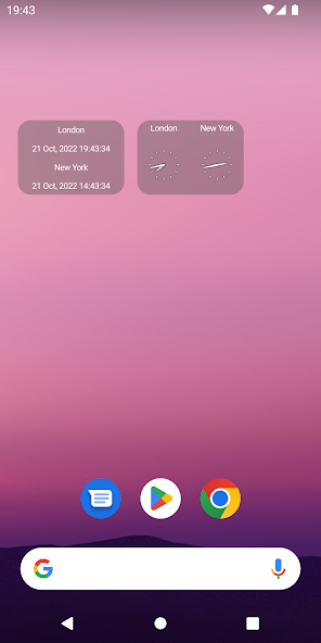 Dual Clock Widget Images 1