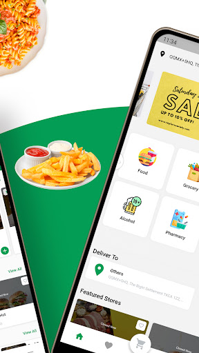 Order Up: Order Food & Grocery Screen 2