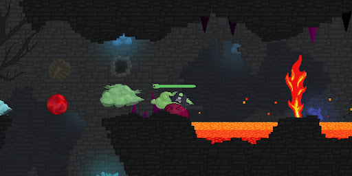 Android application Slime Cave screenshort