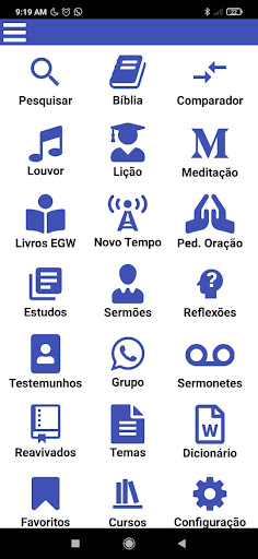 Android application Bíblia Adventista screenshort
