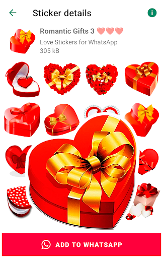Love Emoji Stickers WASticker screenshot 21