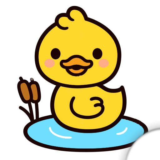 Patos Stickers con Movimiento logo