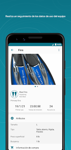 Garmin Dive Captura de Pantalla de la Aplicación Android 4