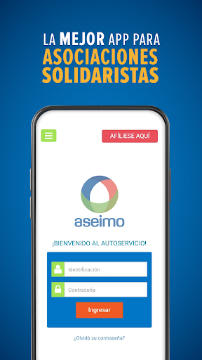 Android application ASEIMO screenshort