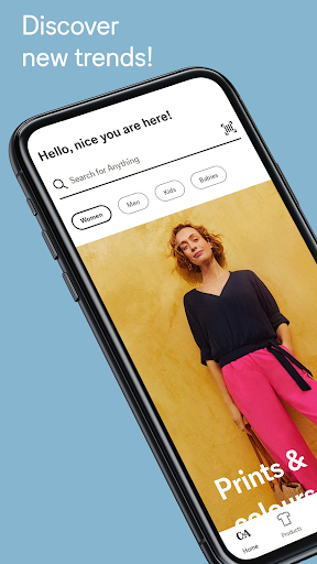 C&A Fashion Online Shop Screen 2
