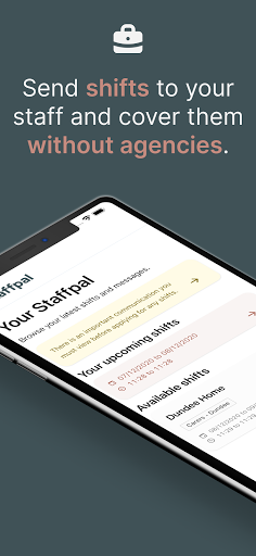 Android application StaffPal screenshort