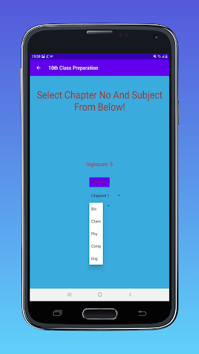 10th Class Preparation Screen 3