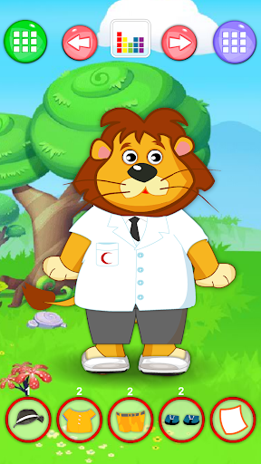 Dress Up and games Animals Screen 2