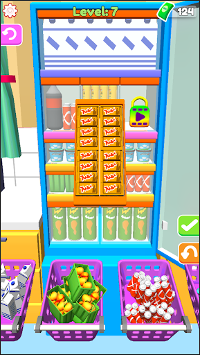 Android application Fill Up Color Freezer screenshort
